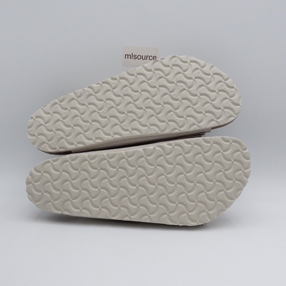 NEW Birkenstock Uji Nubuck Suede Leather Sandal 1024800 White - Picture 4 of 9